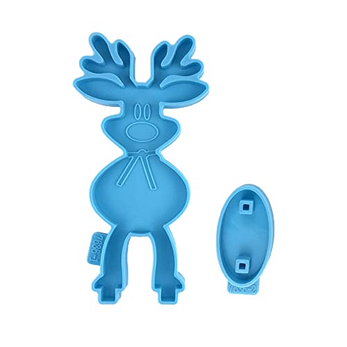 Silikonform in Rentier-Form für Tischdekoration, Tiere, Hirsch, Epoxidharz, Weihnachtswerkzeug Silikonform in Rentier-Form für Tischdekoration, Tiere, Hirsch, Epoxidharz, Weihnachtswerkzeug von MHADBKH