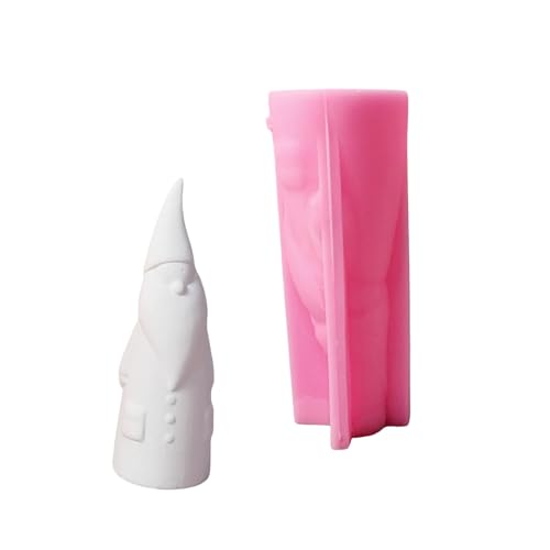 Silikonformen mit Weihnachtsmann-Statue, für handgefertigte Seife, Heimdekoration, Epoxidharz, Silikonformen für Kunsthandwerk von MHADBKH