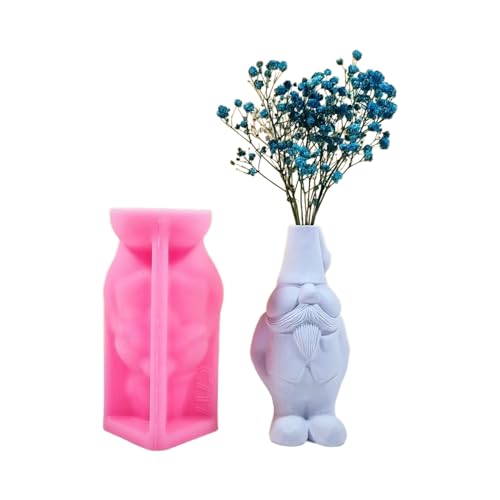 Vase Harzformen Doll Silikonform Sukkulente Pflanzentöpfe Form Epoxidharz Gussschimmel Hausdekorationen von MHADBKH