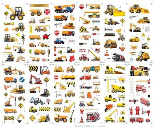 3D-Aufkleber für Kinder 12 Blätter Belohnungsaufkleber, Maschinenfahrzeug Bagger-Thema,Lehrer,DIY-Dekoration, Aufkleber für Mädchen, Jungen, Lehrer, Basteln, Scrapbooking 3D-Aufkleber für Kinder 12 Blätter Belohnungsaufkleber, Maschinenfahrzeug Bagger-Thema,Lehrer,DIY-Dekoration, Aufkleber für Mädchen, Jungen, Lehrer, Basteln, Scrapbooking von MHDAMAI