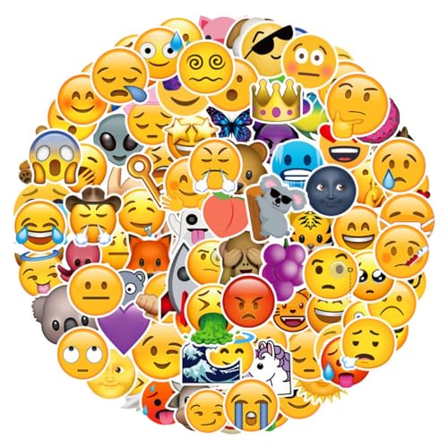 MHDAMAI Aufkleber,Emoticon Aufkleber 100PCS Lachgesichter Aufkleber für Handy Geschenkkarten Briefe Deko Basteln Witzige Smilies Sticker für Kinder Notebook Dekoration MHDAMAI Aufkleber,Emoticon Aufkleber 100PCS Lachgesichter Aufkleber für Handy Geschenkkarten Briefe Deko Basteln Witzige Smilies Sticker für Kinder Notebook Dekoration von MHDAMAI