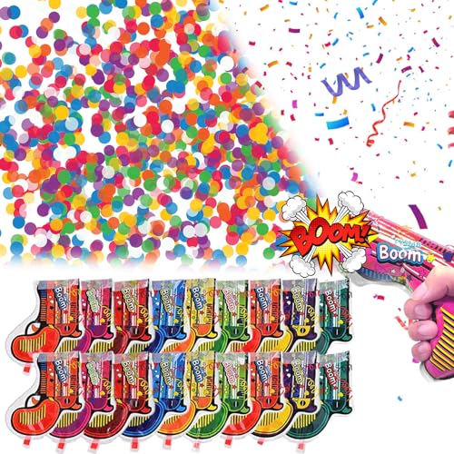 MHDUYEG 20 Stück Konfetti Geburtstag Glitzer Papier Confetti Biologisch Abbaubar Konfettikanone, Party Confetti Kanone Bis 6m Effekthöhe für Geburtstage Hochzeit Party MHDUYEG 20 Stück Konfetti Geburtstag Glitzer Papier Confetti Biologisch Abbaubar Konfettikanone, Party Confetti Kanone Bis 6m Effekthöhe für Geburtstage Hochzeit Party von MHDUYEG