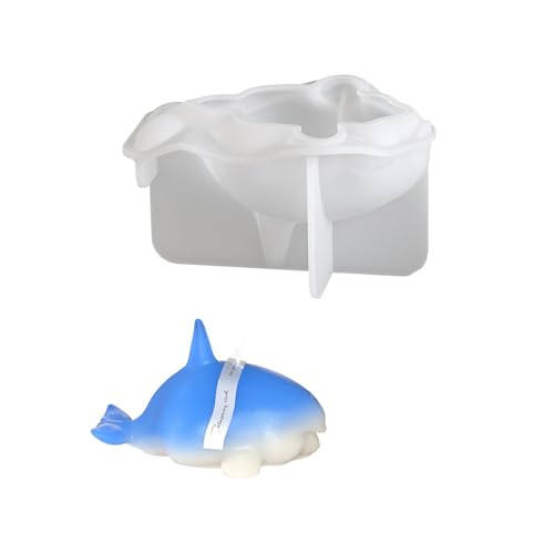 Delfin-Silikonform, antihaftbeschichtet, flexibel, Epoxidharz, Gießform für Seifenschale, Badezimmer-Dekoration für Familienaktivitäten, Kunstharz, Tierformen Delfin-Silikonform, antihaftbeschichtet, flexibel, Epoxidharz, Gießform für Seifenschale, Badezimmer-Dekoration für Familienaktivitäten, Kunstharz, Tierformen von MIADOSHINSE