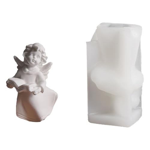 Silikonform mit geflügeltem Engel, flexibel, antihaftbeschichtet, geflügeltes Design mit Weihnachtsmotiv, Mehrzweck-Bastelform zum Herstellen von Harzguss, geeignet für Harz-Künstler Silikonform mit geflügeltem Engel, flexibel, antihaftbeschichtet, geflügeltes Design mit Weihnachtsmotiv, Mehrzweck-Bastelform zum Herstellen von Harzguss, geeignet für Harz-Künstler von MIADOSHINSE