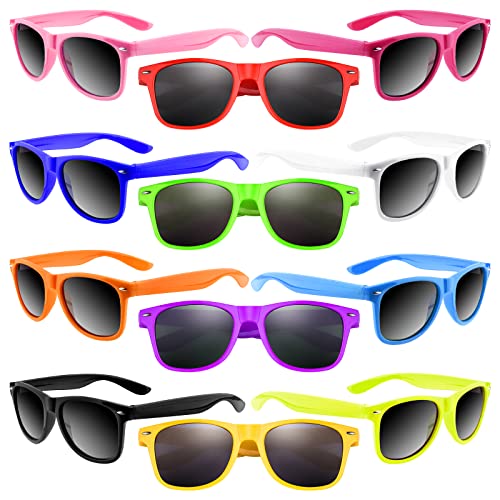 MIAHART 48 Stück Kinder-Sonnenbrillen für Jungen und Mädchen, Brillen, Gastgeschenke für Sommer, Strand, Poolparty MIAHART 48 Stück Kinder-Sonnenbrillen für Jungen und Mädchen, Brillen, Gastgeschenke für Sommer, Strand, Poolparty von MIAHART