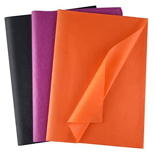 MIAHART 60 Blatt Halloween Seidenpapier für Geschenkverpackungen Halloween Seidenpapier Bulk für Verpackung Floral Geburtstag Weihnachten Halloween DIY Basteln Pompons Konfetti MIAHART 60 Blatt Halloween Seidenpapier für Geschenkverpackungen Halloween Seidenpapier Bulk für Verpackung Floral Geburtstag Weihnachten Halloween DIY Basteln Pompons Konfetti von MIAHART