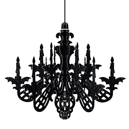 MIAHART Halloween Spukhaus hängende Dekoration 35,6 cm Glitzer Kronleuchter Wirbel Decke Hängende Dekor Set MIAHART Halloween Spukhaus hängende Dekoration 35,6 cm Glitzer Kronleuchter Wirbel Decke Hängende Dekor Set von MIAHART