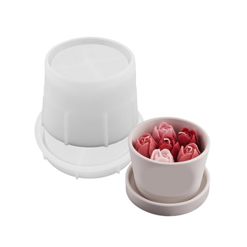 Candlestick Silicon Schimmelputzkerzenerbecher Mit Deckel Schimmelpilz Kerzenhalter Gipsform Sukkulenten Pflanzgefäße Schimmelpilze Candlestick Silicon Schimmelputzkerzenerbecher Mit Deckel Schimmelpilz Kerzenhalter Gipsform Sukkulenten Pflanzgefäße Schimmelpilze von MICFENY