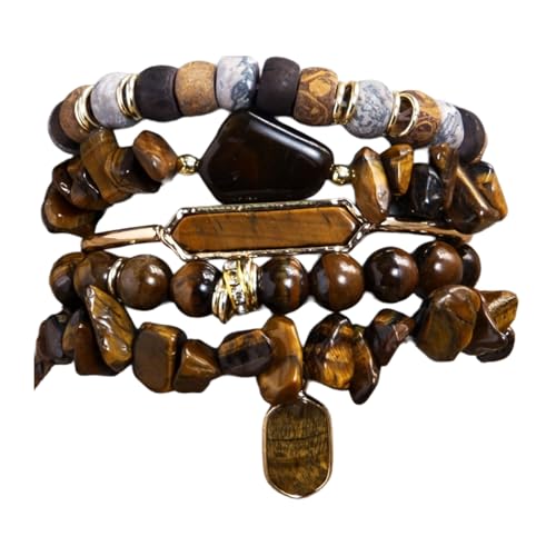 MICFENY Armband aus Naturstein, verstellbar, Perlen, verbessert Frieden und Disziplin für anspruchsvolles Outfit MICFENY Armband aus Naturstein, verstellbar, Perlen, verbessert Frieden und Disziplin für anspruchsvolles Outfit von MICFENY