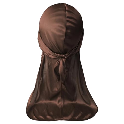 MICFENY Durag-Hut für Herren, langer Schwanz, bequem, schnell trocknend, Piratenhut für Zöpfe, Dreadlocks, Managementkleidung MICFENY Durag-Hut für Herren, langer Schwanz, bequem, schnell trocknend, Piratenhut für Zöpfe, Dreadlocks, Managementkleidung von MICFENY