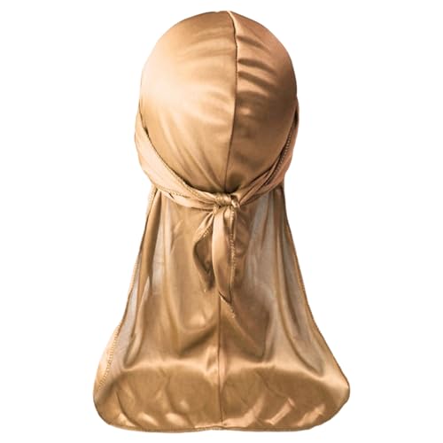 MICFENY Durag-Hut für Herren, langer Schwanz, bequem, schnell trocknend, Piratenhut für Zöpfe, Dreadlocks, Managementkleidung MICFENY Durag-Hut für Herren, langer Schwanz, bequem, schnell trocknend, Piratenhut für Zöpfe, Dreadlocks, Managementkleidung von MICFENY