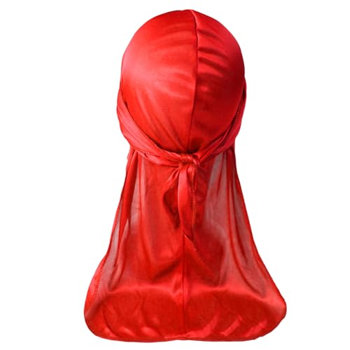 MICFENY Durag-Hut für Herren, langer Schwanz, bequem, schnell trocknend, Piratenhut für Zöpfe, Dreadlocks, Managementkleidung MICFENY Durag-Hut für Herren, langer Schwanz, bequem, schnell trocknend, Piratenhut für Zöpfe, Dreadlocks, Managementkleidung von MICFENY