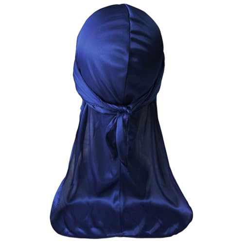 MICFENY Durag-Hut für Herren, langer Schwanz, bequem, schnell trocknend, Piratenhut für Zöpfe, Dreadlocks, Managementkleidung MICFENY Durag-Hut für Herren, langer Schwanz, bequem, schnell trocknend, Piratenhut für Zöpfe, Dreadlocks, Managementkleidung von MICFENY