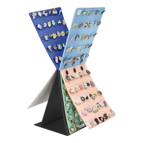 MICFENY Eleganter Filz-Broschen-Halter, drehbar, mehrschichtig, Broschen-Organizer, Heimzubehör, Dekoration MICFENY Eleganter Filz-Broschen-Halter, drehbar, mehrschichtig, Broschen-Organizer, Heimzubehör, Dekoration von MICFENY