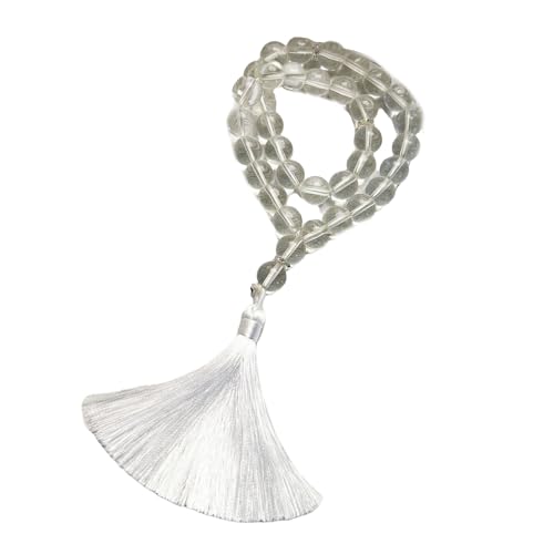 MICFENY Glasperlen Armband Rosenkranz Perlen und Fransenanhänger für Gebetsmeditationen Elegante Glaskörner Rosenkranz Perlen MICFENY Glasperlen Armband Rosenkranz Perlen und Fransenanhänger für Gebetsmeditationen Elegante Glaskörner Rosenkranz Perlen von MICFENY