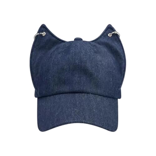 MICFENY Modische Baseballmütze mit Hundeohren für Damen, französischer Stil, sonnenfest, Malerhut, passende Kopfbedeckung für den täglichen Gebrauch MICFENY Modische Baseballmütze mit Hundeohren für Damen, französischer Stil, sonnenfest, Malerhut, passende Kopfbedeckung für den täglichen Gebrauch von MICFENY
