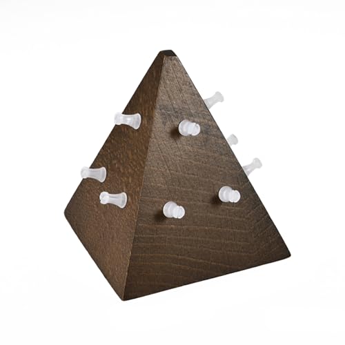 MICFENY Stilvoller Holz-Präsentationsständer für Piercing-Schmuckhalter zum Organisieren von Ohrringen, Lippenringen und Körperpiercing-Zubehör MICFENY Stilvoller Holz-Präsentationsständer für Piercing-Schmuckhalter zum Organisieren von Ohrringen, Lippenringen und Körperpiercing-Zubehör von MICFENY