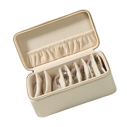 MICFENY Tragbare PU-Leder-Armband-Vitrine, Schmuck-Organizer, PU-Textur zum Schutz und zur Organisation von Schmuck MICFENY Tragbare PU-Leder-Armband-Vitrine, Schmuck-Organizer, PU-Textur zum Schutz und zur Organisation von Schmuck von MICFENY