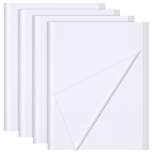 MICHIHOMIE 110 Blatt Seidenpapier Weiß, 50x70 cm Packseide Verpackungsmaterial, Seidenpapier Geschenkpapier für Füller Blumen Kunsthandwerk Geburtstag Hochzeit Deko Basteln Verpacken DIY von MICHIHOMIE