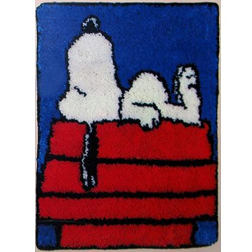 MIDUNU Knüpfhaken-Set Für Erwachsene, Weihnachten, Blauer Welpe, Knüpfkissen-Set, Kissenbezüge, Kissen-Stickerei-Set, Kreuzstich, Knüpfteppich-Haken Für Erwachsene Und Anfänger, 52 X 38 cm MIDUNU Knüpfhaken-Set Für Erwachsene, Weihnachten, Blauer Welpe, Knüpfkissen-Set, Kissenbezüge, Kissen-Stickerei-Set, Kreuzstich, Knüpfteppich-Haken Für Erwachsene Und Anfänger, 52 X 38 cm von MIDUNU