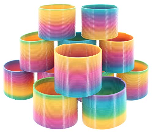 MIJOMA 12 Stück Regenbogen-Spirale Treppenläufer Rainbow 7,6 cm Durchmesser MIJOMA 12 Stück Regenbogen-Spirale Treppenläufer Rainbow 7,6 cm Durchmesser von MIJOMA