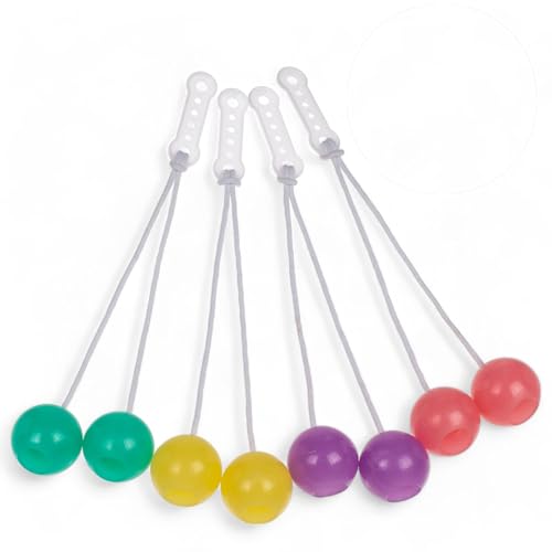 MIJOMA 4er Set Klacker Kugelspiel – Click Clack Ball in Neonfarben & Nachleuchtend, Ideal für leuchtenden Spaß und Stressabbau, Bunte Mitgebsel für Kinderpartys MIJOMA 4er Set Klacker Kugelspiel – Click Clack Ball in Neonfarben & Nachleuchtend, Ideal für leuchtenden Spaß und Stressabbau, Bunte Mitgebsel für Kinderpartys von MIJOMA