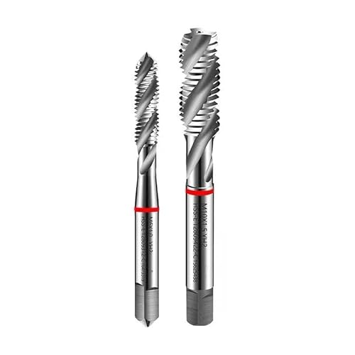 1/10 Stück YG-1 HSS-EX T2809 Spiralgewindebohrer M1,6 M2 M2,2 M2,5 M3 M3,5 M4 M5 M6 M8 M10 M12 M14 M16 M18 M20 M22 M24 M27 M30(M8X1.0 10pcs) von MIKFESPO