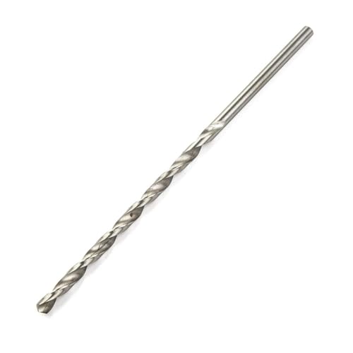 1/10 stücke 2-6mm HSS Dreh Bohrer Bit Set 160-300mm Extra Lange Gerade Schaft stahl Rotary Auger Kopf Kit for Elektrische Metall Holzbearbeitung(2MM,160MM) von MIKFESPO