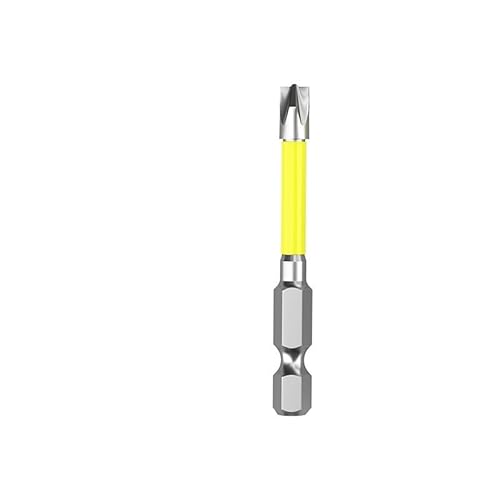 1/2/5 stücke Magnetische Schraubendreher Bit 65mm 110mm Magnetische Spezielle Schlitz Kreuz Schraubendreher Bit FPH2 for Steckdose schalter Elektriker Hand Werkzeuge(110mm Orange) von MIKFESPO