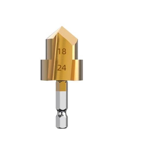 1/3 stücke Sechseckigen griff 3 klinge PPR Hebe Bohrer Wasser Rohr Holzbearbeitung Reibahle Fase Schritt Bohrer 20mm 25mm 32mm 2 klinge(1pc normal 25mm) von MIKFESPO