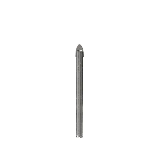1/4/6/7-teiliges Marmor-Porzellan-Speerkopf-Keramikfliesenbohrer-Set, Spatenbohrer-Set for Keramikwand, Beton, Lochöffner(5pcs 12mm) von MIKFESPO