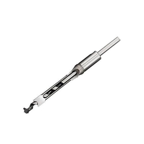 1/4/6 Stück 6–25 mm HSS-Spiralbohrer mit quadratischem Loch, Schneckenbohrer, Stemmmeißel, verlängerte Säge for Holzbearbeitungswerkzeuge(8mm) von MIKFESPO