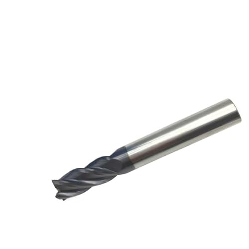 1/5/10PCS HRC50 4Nuten 4mm Vollhartmetall-schaftfräser 50mm 75mm 100mm Lange Standard Länge Seite fräsen Schlitzen Profiling plan mil(5PCS,HRC50-4F-D4X100L) von MIKFESPO