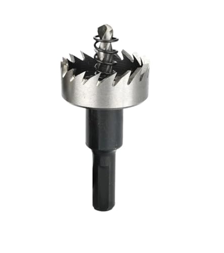 1 STÜCK HSS-Lochsäge 12-120 mm Hochgeschwindigkeitsstahl-Lochöffner-Dorn-Werkzeugsatz for Bohren dünner Metalle in der Metallbearbeitung(22.5mm) von MIKFESPO