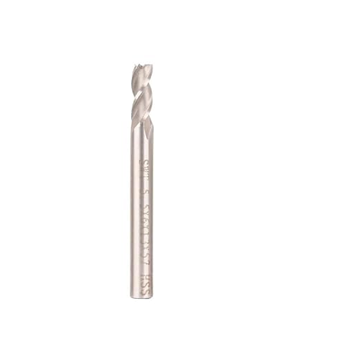 1 Stück 1 Stück HSS 26 mm 27 mm 28 mm 2 Flöten 3 Flöten 4 Flöten HSS Ende CNC-Fräser Bohrer Fräser(HSS-2F,27x20x45x121) von MIKFESPO