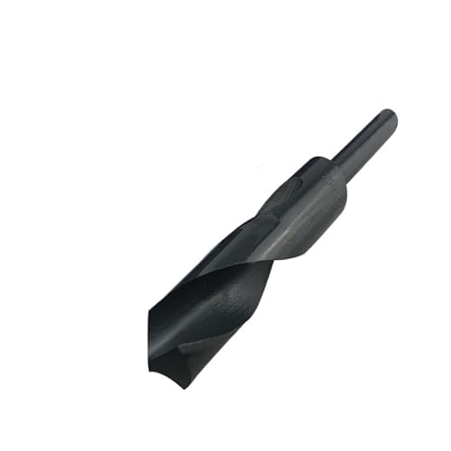 1 Stück 13–50 mm 1/2 Zoll Durchmesser reduzierter Schaft HSS Spiralbohrer Lochwerkzeug for Eisen, Stahl, Kunststoff, Holz, Kupfer, Aluminium(44mm) von MIKFESPO