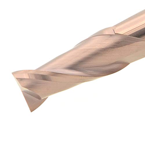 1 Stück 2 Flöten verlängern Schaftfräser 75L Schneiden HRC60 2 mm 4 mm Bearbeitung Fräsen Wolframstahl Sprial Bit Fräser(5.0x6Dx75L) von MIKFESPO