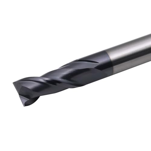 1 Stück 2 Flötenschneiden HRC50 Verlängern Schaftfräser 75L 2mm 4mm Bearbeitung Wolframstahl Bit Fräser(5.0x6Dx75L) von MIKFESPO