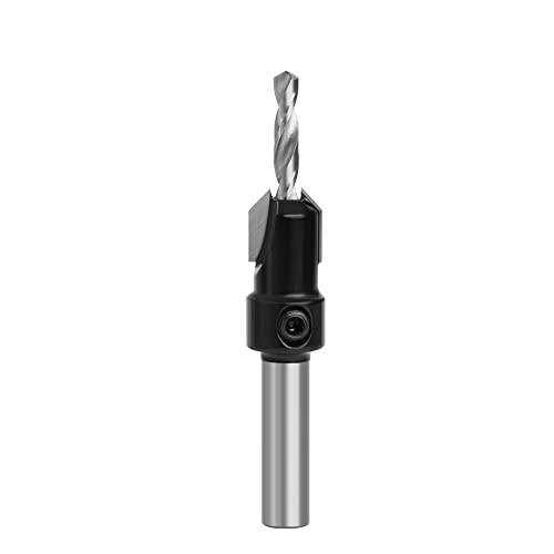 1 Stück 8/10 mm runder Schaft HSS-Kernbohrer Holzbearbeitungs-Senkerbohrer Schraubenausdreher Remon Abbruch for Holzfräser(8x8x3.5) von MIKFESPO