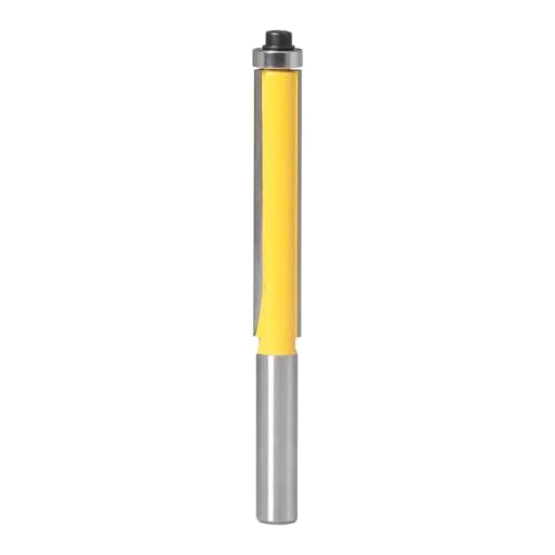 1 Stück 8 mm Schaft Bündigfräser mit Lager for Holzschablonenmuster Bit Wolframkarbid-Fräser von MIKFESPO