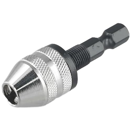 1 Stück Schnellwechsel-Bohrfutteradapter mit Sechskantschaft, sofortige Konvertierung for einfache Bitwechsel und vielfältige Verwendungsmöglichkeiten(0.3-6.5mm) von MIKFESPO