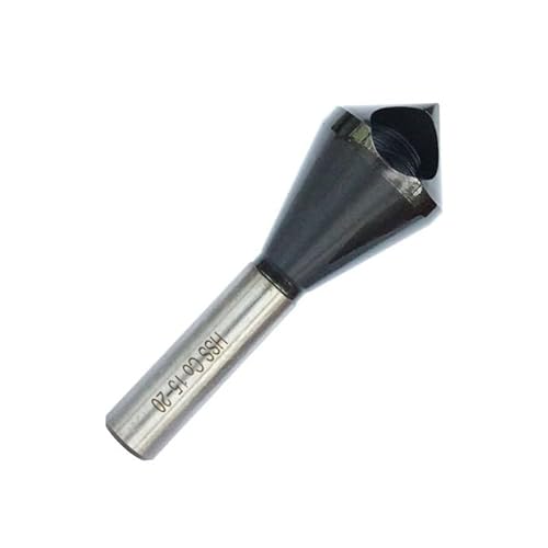 1 Stück Senker Bohrer HSS M2 M35 Kobalt 90 Grad Fase Lochschneider Werkzeug for Eisen Aluminium Edelstahl Metallplatte(M2 Bright Finish,5-10mm) von MIKFESPO