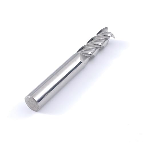 1 stücke 55 HRC 3 Flöte Schaftfräser for Aluminium Cutter Kupfer Hartmetall Fräsen Gesicht Cutter Ende Mühle Cnc HRC55 holzbearbeitung Acryl Kunststoff(2mm,100mm) von MIKFESPO