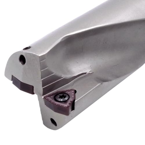 1 stücke D2 WC Hartmetall Einsätze 20mm 15mm 16mm U Bits Bohren Loch Bearbeitung Zentrum Verlassen metall Bohren Werkzeuge U Schnelle Bohrer(ZD02-27.0-XP32-WC05) von MIKFESPO