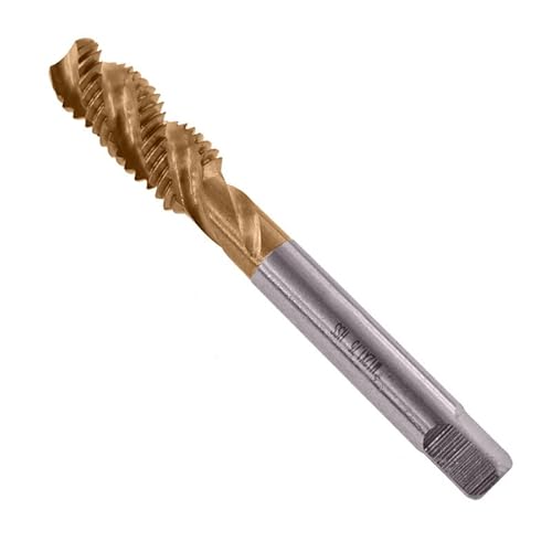 1 stücke HSS Titan Stahl Gewindebohrer Beschichtet Metrische Spirale Gewinde Metrische Gewindebohrer Bohrer Set Schraube Maschine Verbindung M3-M12 Hand Werkzeuge(M3x0.5) von MIKFESPO