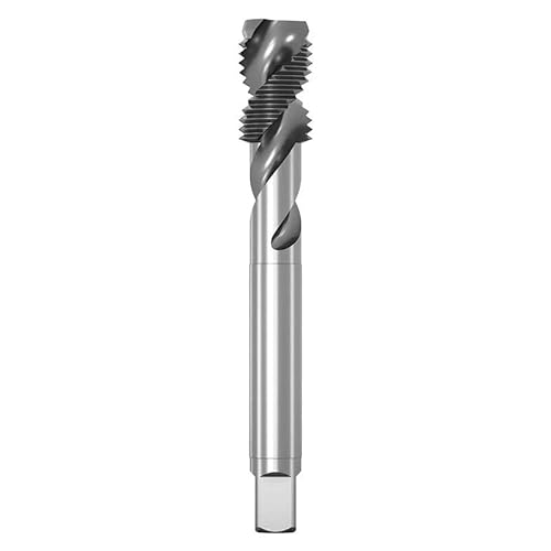 1 stücke Maschine Gewindebohrer for Aluminium HSS6542 Metrische M3-M12 Zwei-rand Schraube Gewinde Tap Bohrer Nicht-eisen Metall Verarbeitung Sackloch(M6x1.0mm) von MIKFESPO