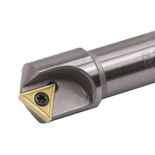 1 stücke SSH 60 Grad Wolfram Stahl CNC Drehmaschine Fräser Maschine TCMT Hartmetall Einsätze Halter Ende Mühle Bohrer Anfasen werkzeuge(SSHC12-15-110) von MIKFESPO