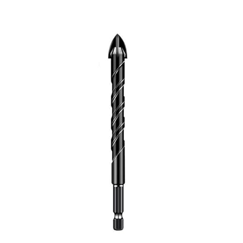 1-teiliges Betonbohrer-Set, 3–12 mm, Steinbohrer-Set, Hartmetall for Glas, Ziegel, Fliesen, Beton, Kunststoff und Holz, Bohrwerkzeuge(10mm) von MIKFESPO