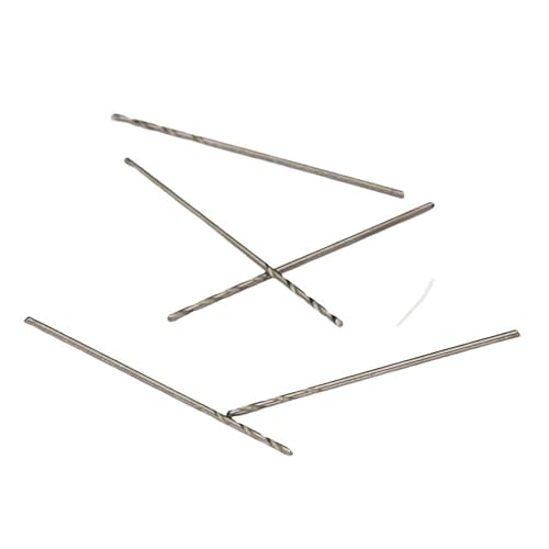 10 Stück 0,2/0,4/0,5/0,8/1/1,5/2/2,5-3 mm Metall Holz Schnellarbeitsstahl HSS Bohrer Manuelles Werkzeug Gerade Spiral Twist Mini Micro Bohrer(10Pcs 1.4x40mm) von MIKFESPO