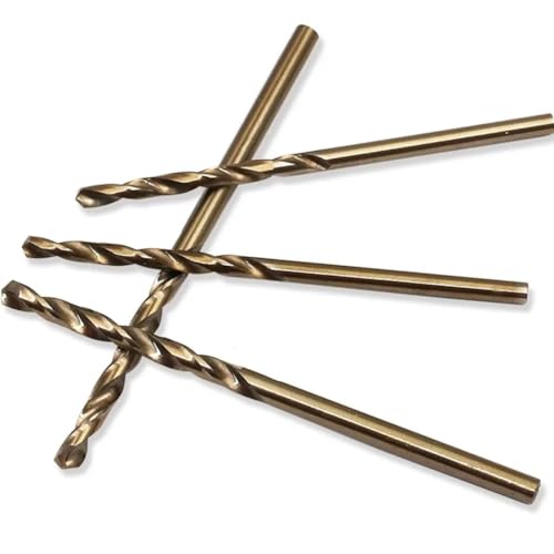 10 stücke HSS M35 Kobalt Bohrer Bits 1mm 1,5mm 2mm 2,5mm 3mm for Edelstahl schneckenbohrer Presse Power Werkzeuge Teile 10 stücke HSS M35 Kobalt Bohrer Bits 1mm 1,5mm 2mm 2,5mm 3mm for Edelstahl schneckenbohrer Presse Power Werkzeuge Teile von MIKFESPO